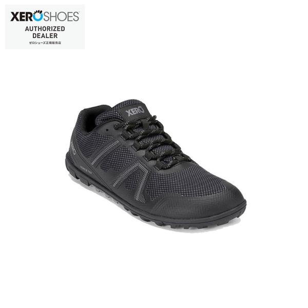送料無料【ゼロシューズ XEROSHOES】M's メサトレイルWP ブラック ベアフット 防水 素...