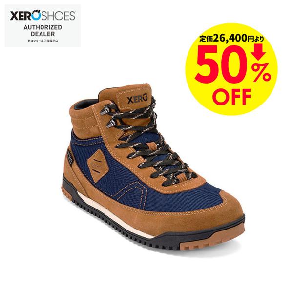 50％OFF！送料無料【ゼロシューズ XEROSHOES】M's リッジウェイ グレイズドジンジャー...