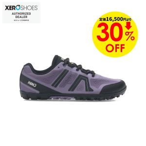 30％OFF！送料無料【ゼロシューズ XEROSHOES】W's メサトレイルII セイジパープルシルバー ベアフット ハイキング ローカット