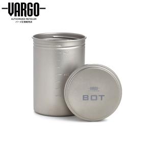 VARGO カップ チタニウム ボットHD 1L : ナチュラム アウトドア専門店