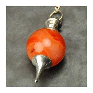 レッドアゲートペンジュラム（ポイント）　フーチ　振り子　占い　リーディング　ペンデュラム