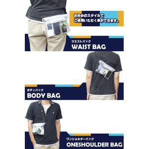 ウエスト ポーチ 防水 ボディ バッグ ウエス...の詳細画像3