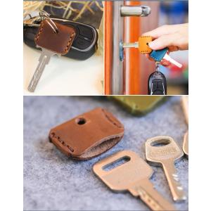 鍵カバー キーカバー キーキャップ 本革 牛革...の詳細画像3