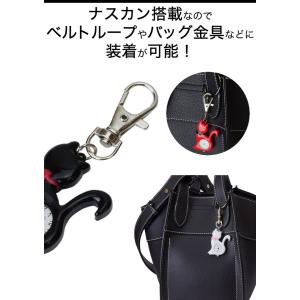 懐中時計 キーホルダー 時計 ナスカン シンプ...の詳細画像2