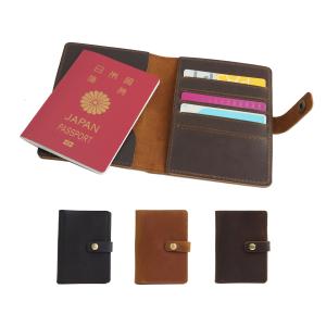 パスポートケース 本革 薄型 牛革 カードケース 軽量 スリム おしゃれ 高級感 コンパクト メンズ ウィメンズ