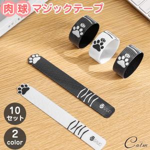 肉球 マジックテープ 10枚セット マジックバン...の商品画像