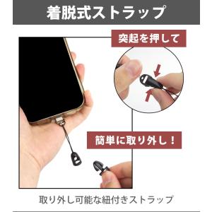 リールストラップ 首掛けストラップ ネックスト...の詳細画像5