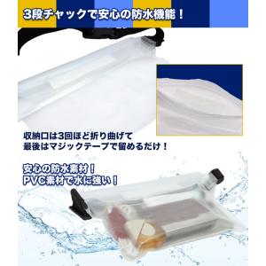 防水 ウエスト ポーチ ボディ バッグ スノー...の詳細画像3