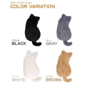 猫 ペンケース 筆箱 ふわふわ ファスナー ポ...の詳細画像4