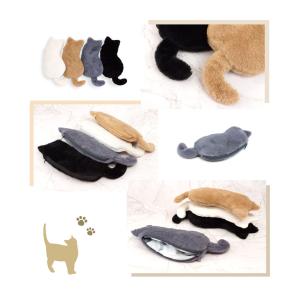 猫 ペンケース 筆箱 ふわふわ ファスナー ポ...の詳細画像5