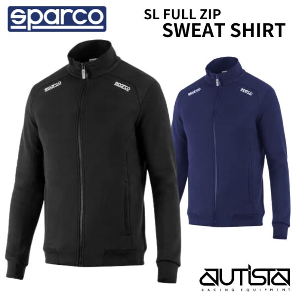 Sparco スウェットシャツ ジャケット SL FULL ZIP SWEATSHIRT スパルコ ...