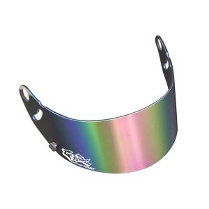 ヘルメット ミラーバイザー (ピンク) アライヘルメット