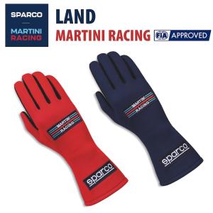 Sparco MARTINI RACING レーシンググローブ LAND CLASSIC FIA公認 スパルコ マルティニレーシング ランド クラシック 4輪 走行会｜autista-s