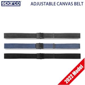 スパルコ アジャスタブル キャンバス ベルト 2022年モデル ADJUSTABLE CANVAS BELT チームウェア ベルト｜autista-s