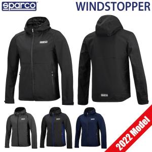 スパルコ ウインドストッパー 2022年モデル Sparco WINDSTOPPER チームウェア アウター｜autista-s