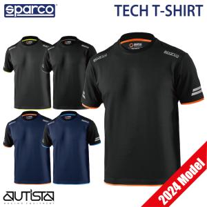 スパルコ ポロシャツ TECH T-SHIRT 2024年新色追加 Sparco チームウェア アパレル｜SPARCO専門店 アウティスタ