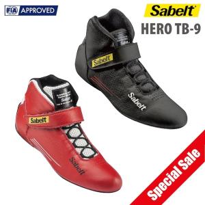 レーシングシューズ sabelt サベルト HERO TB-9 FIA公認 4輪 走行会 ドライビングシューズ セール｜autista-s