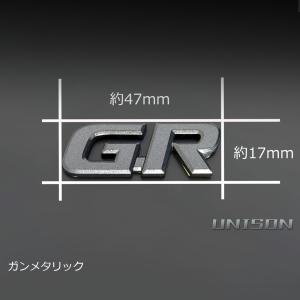 GRロゴエンブレム ガンメタリックの詳細画像4