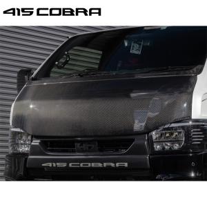 415コブラ　リアゲートガーニッシュ　綾織カーボン　ハイエース 415COBRA 415コブラ 【ナロー/ワイド】リアゲートガーニッシュ
