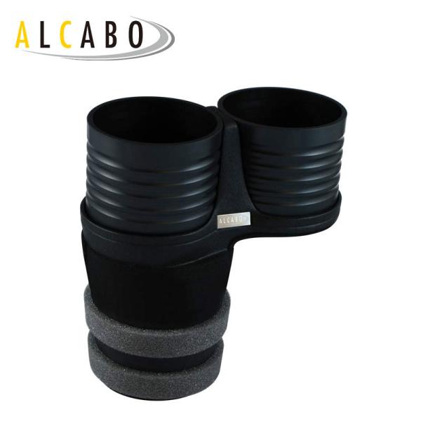 ALCABO アルカボ ドリンクホルダー NISSAN GT-R R35 2007年〜 ブラックカッ...