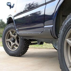 ジムニー JB23 シエラ JB43 サイドステップ ブラック 左右セット