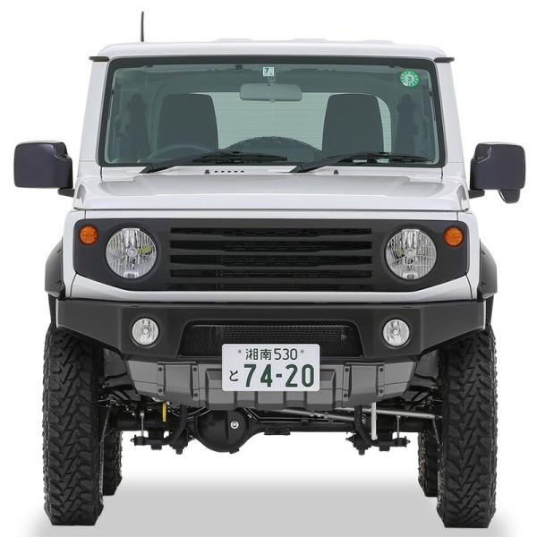 APIO アピオ ABSタクティカルフロントグリル 艶消し黒 ジムニー / ジムニーシエラ / ジム...