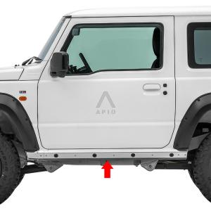 APIO（アピオ） スチールリアラダー・ナロータイプ ブラック ジムニー