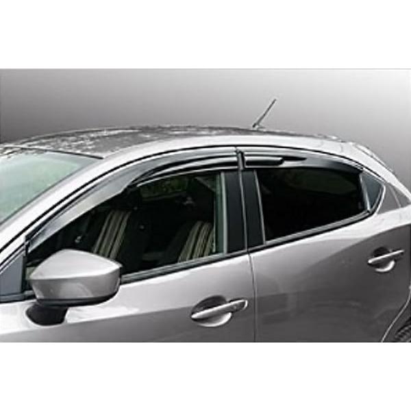 AutoExe オートエクゼ スポーツサイドバイザー 1台分 マツダ2 DJ5AS DJ5FS DJ...