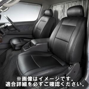 シートカバー ADバン/ADエキスパート Y12 ブラック PVC レザー H19/1