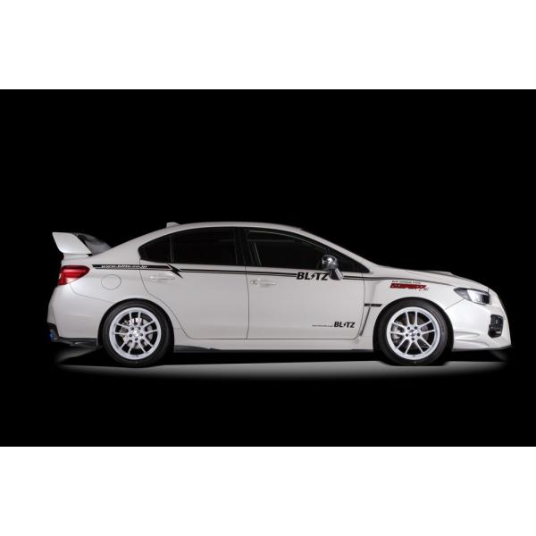 BLITZ ブリッツ エアロスピード サイドスカート FRP 未塗装 WRX S4 VAG H26....
