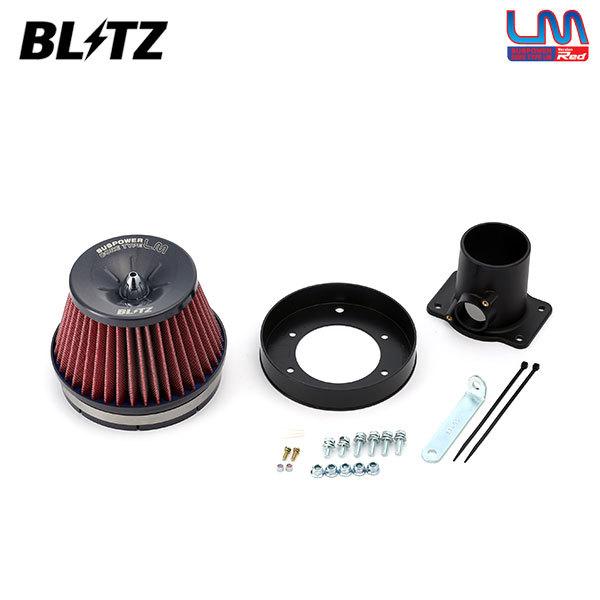 BLITZ ブリッツ サスパワー コアタイプLM レッド エアクリーナー  カローラランクス ZZE...