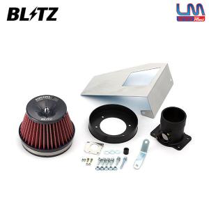 BLITZ（ブリッツ） サスパワー コアタイプLM レッド エアクリーナー