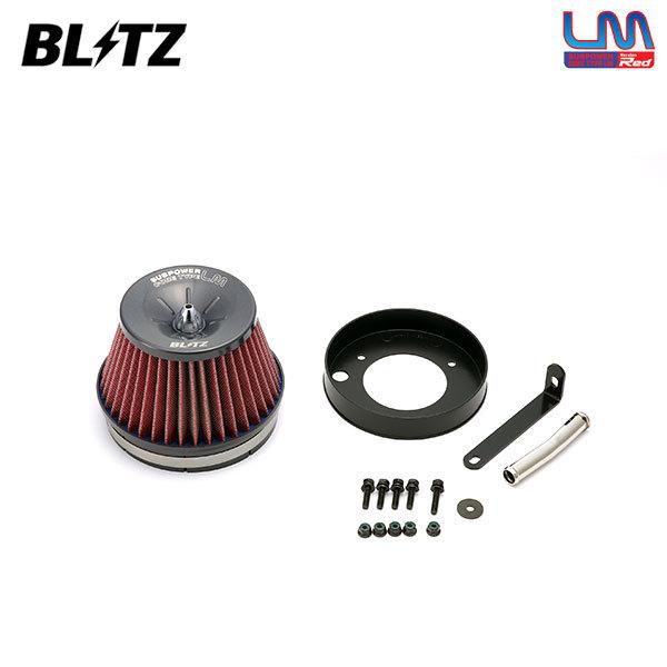 BLITZ ブリッツ サスパワー コアタイプLM レッド エアクリーナー  180SX RPS13 ...