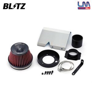 BLITZ（ブリッツ） サスパワー コアタイプLM レッド エアクリーナー