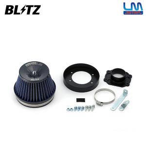 Blitz ブリッツ サスパワー コアタイプlm ブルー エアクリーナー ステップワゴン Rf1 Rf2 96 05 01