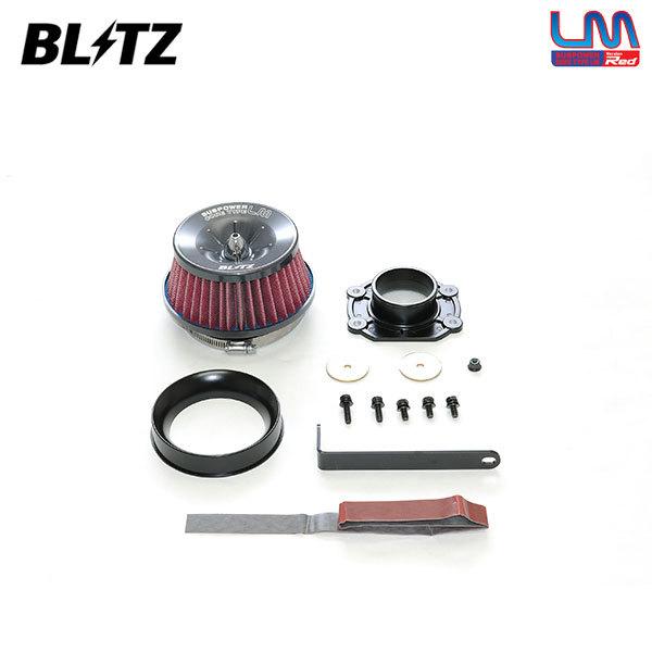 BLITZ ブリッツ サスパワー コアタイプLM レッド エアクリーナー  ロッキー A200S A...