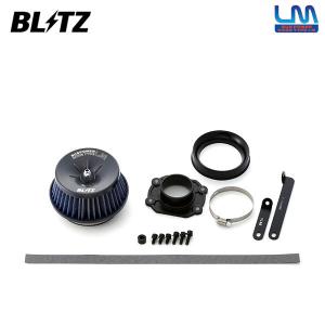 BLITZ ブリッツ サスパワー コアタイプLM レッド エアクリーナー