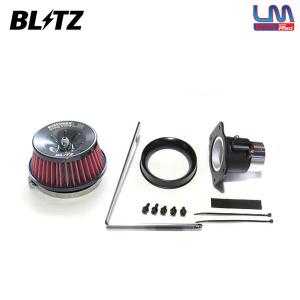 BLITZ ブリッツ サスパワー コアタイプLM レッド エアクリーナー  ヤリス MXPA10 MXPA15 R2.2〜 M15A-FKS