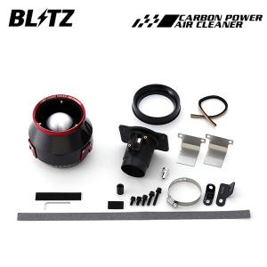 BLITZ ブリッツ カーボンパワーエアクリーナー  N-BOX JF3 JF4 H29.9〜 S07B ターボ｜auto-craft