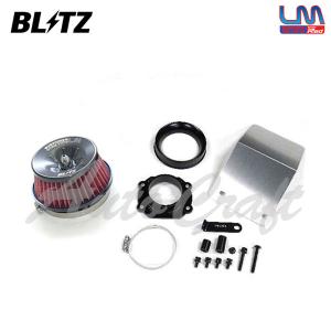 BLITZ（ブリッツ） サスパワー コアタイプLM レッド エアクリーナー