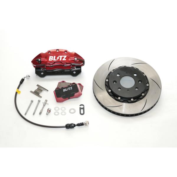 BLITZ ブリッツ ビッグキャリパーキットII フロント レーシングパッド仕様 S660 JW5 ...