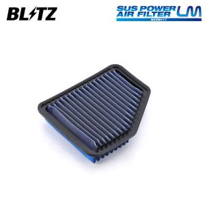 BLITZ ブリッツ サスパワー エアフィルター LM ST-51B クラウンマジェスタ UZS207 H21.3〜H25.9 3UZ-FE 4WD 17801-50060