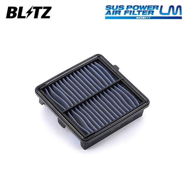 BLITZ ブリッツ サスパワー エアフィルター LM SH-77B フィット GE8 H19.10...