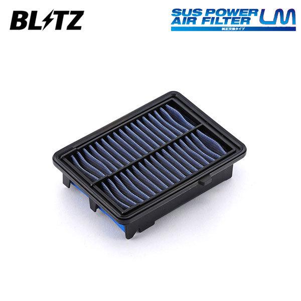 BLITZ ブリッツ サスパワー エアフィルター LM SH-697B フィット GK3 H25.9...