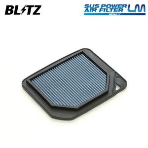 BLITZ ブリッツ サスパワー エアフィルター LM WS-736B ジムニー JB64W H30.7〜 R06A ターボ 4WD 13780-77R00