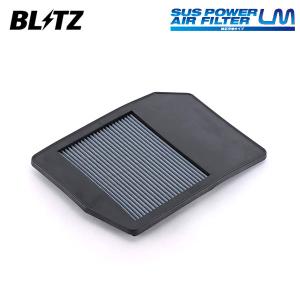 BLITZ ブリッツ サスパワー エアフィルター LM WH-701B ステップワゴン RP2 H27.4〜 L15B ターボ 4WD 17220-59B-000｜オートクラフト