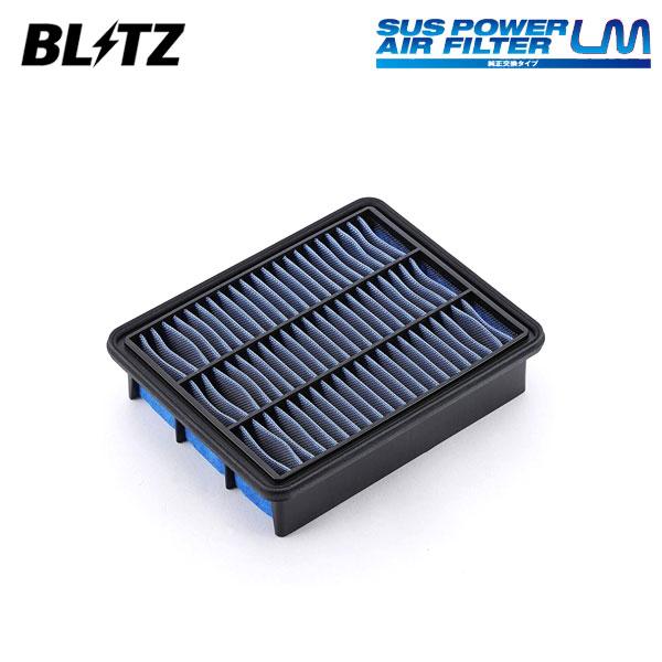 BLITZ ブリッツ サスパワー エアフィルター LM SA-319B マツダ6 ワゴン GJ5FW...
