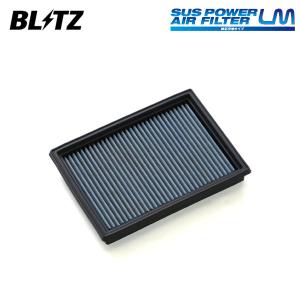 BLITZ ブリッツ サスパワー エアフィルター LM WS-731B フレアワゴンカスタムスタイル MM54S R5.12〜 R06A-WA05A ターボ 1A14-13-Z40｜auto-craft