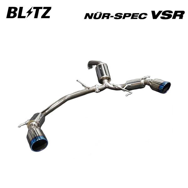 BLITZ ブリッツ マフラー ニュルスペック VSR スタイルD スイフトスポーツ 4BA-ZC3...