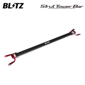 BLITZ（ブリッツ） ストラットタワーバー レッド リア用 WRX STI VAB